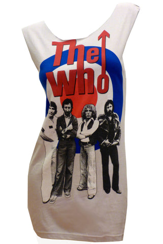 Vintage THE WHO Reshaped Tour T-Shirt / Dress 