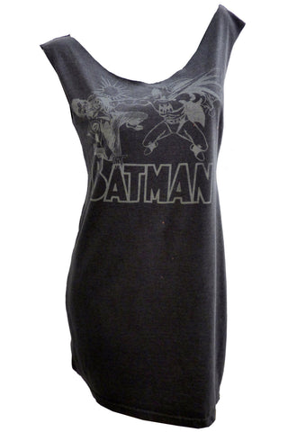 Classic BATMAN vs The JOKER Reshaped T-Shirt Dress
