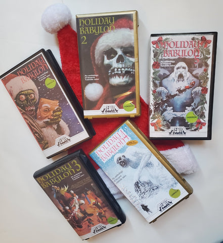 HOLIDAY BABYLON VHS volumes 1 through 5 COLLECT THEM ALL!