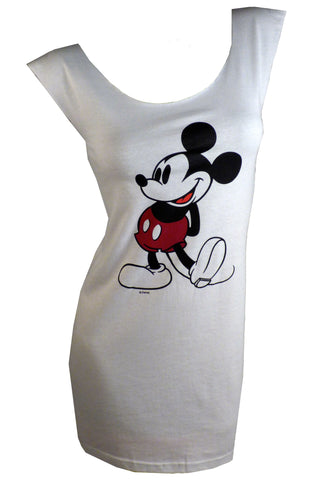 Vintage MICKEY MOUSE Reshaped T-Shirt Dress sz. S/M
